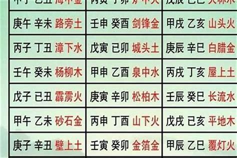 乙丑海中金|八字納音五行解析——海中金